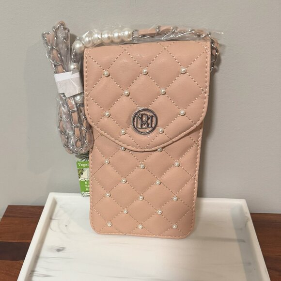 Badgley Mischka (Imitation Pearl Accents) Phone Case, NWT - Picture 1 of 2